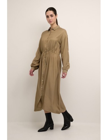 Longue robe beige - Kaffe