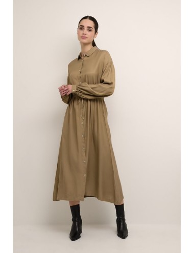 Longue robe beige - Kaffe