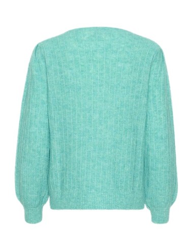 Pull-over bleu vert...