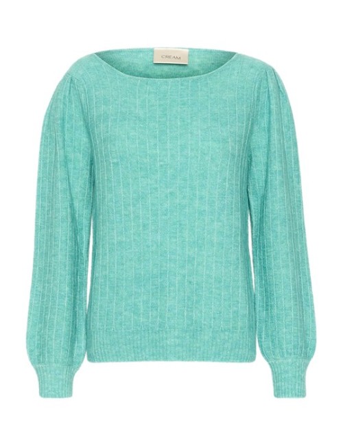 Pull-over bleu vert...