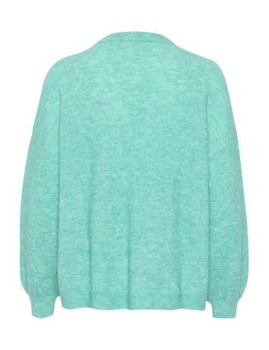 Gilet bleu turquoise - Cream