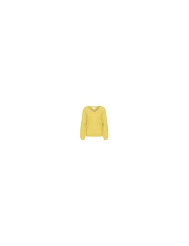 Pull jaune Cream