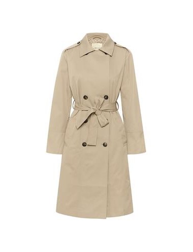 Trench long beige - Cream