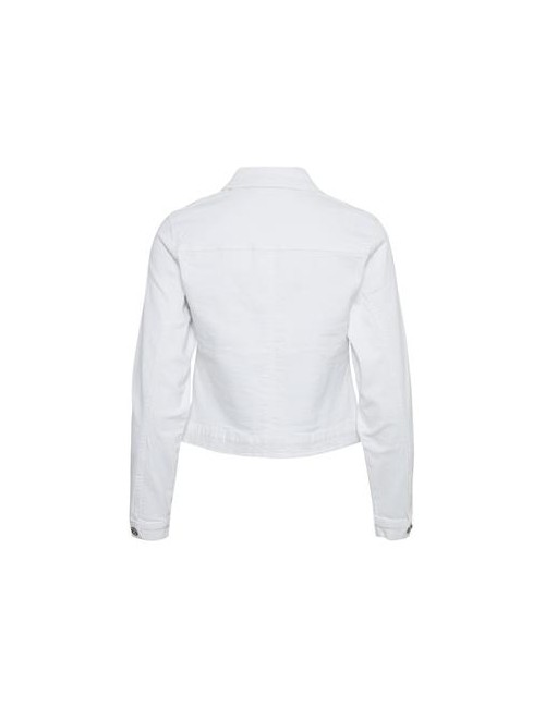 Veste en jean blanche - Cream