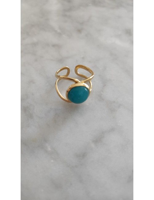 Bague pierre turquoise...