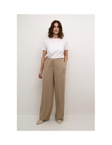 Pantalon fluide beige - Kaffe