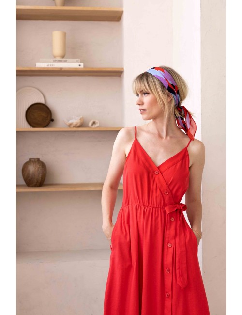 Robe longue rouge - Zilch