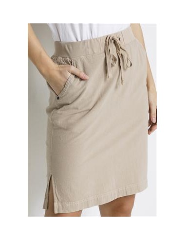 Jupe en coton beige - Kaffe