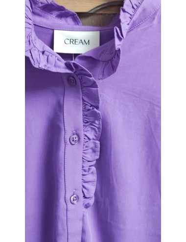 Chemisier parme - Cream