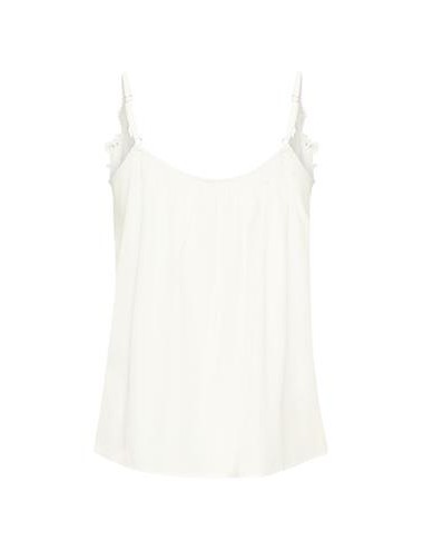 Top en dentelle blanc - Cream